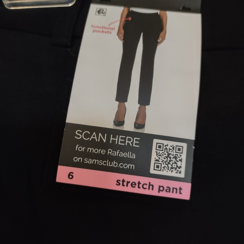 NWT Women's Stretch Pants In Black